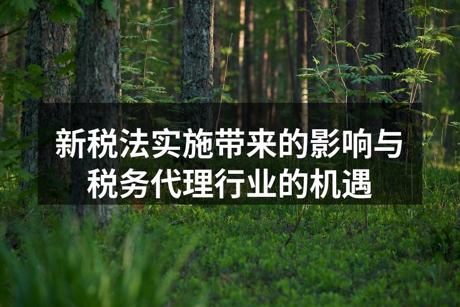 新税法实施概念图